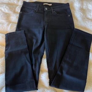 NWOT Levi’s 711 Skinny jeans, black